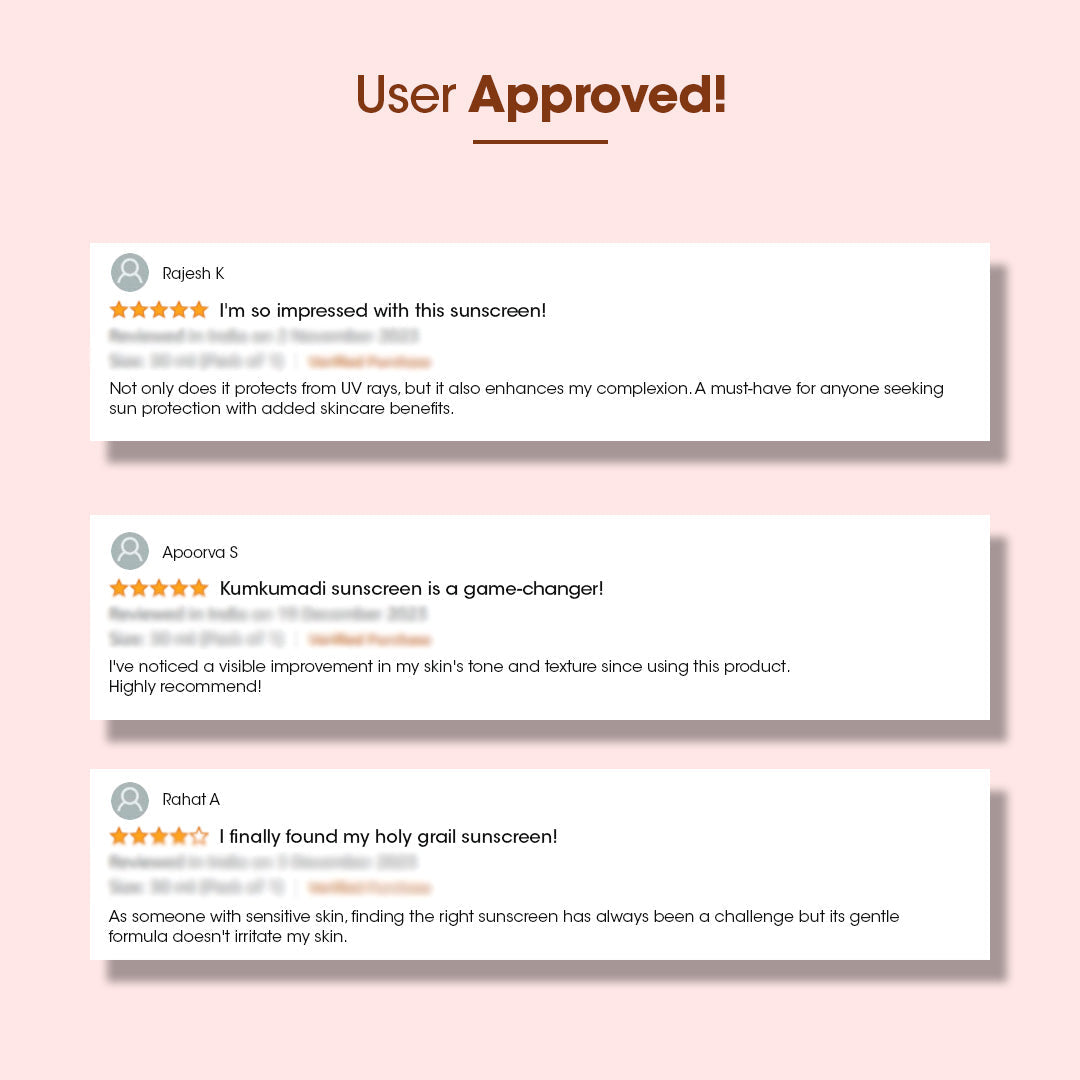 Kumkumadi Sunscreen SPF 50