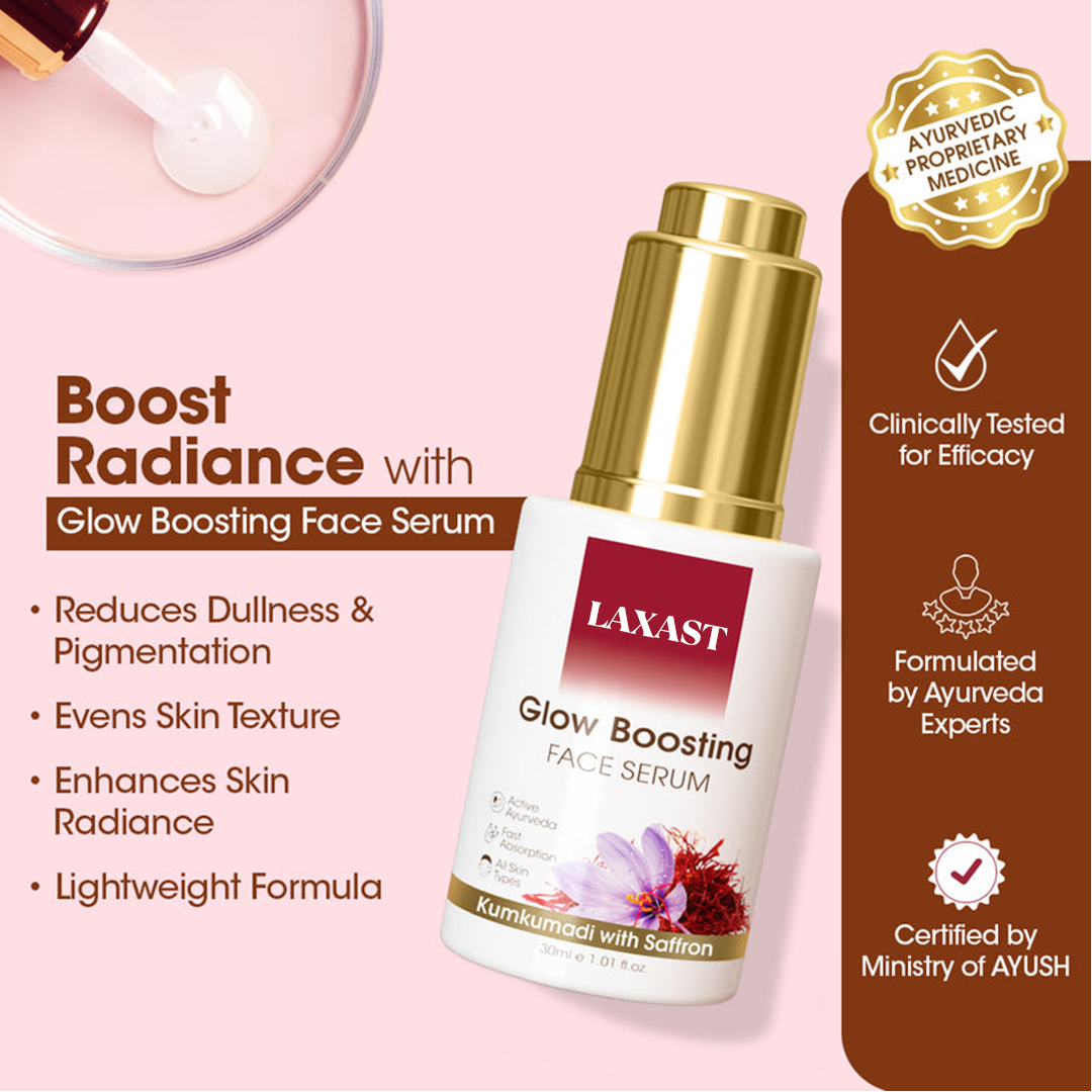 LAXAST Kumkumadi Glow Boosting Face Serum