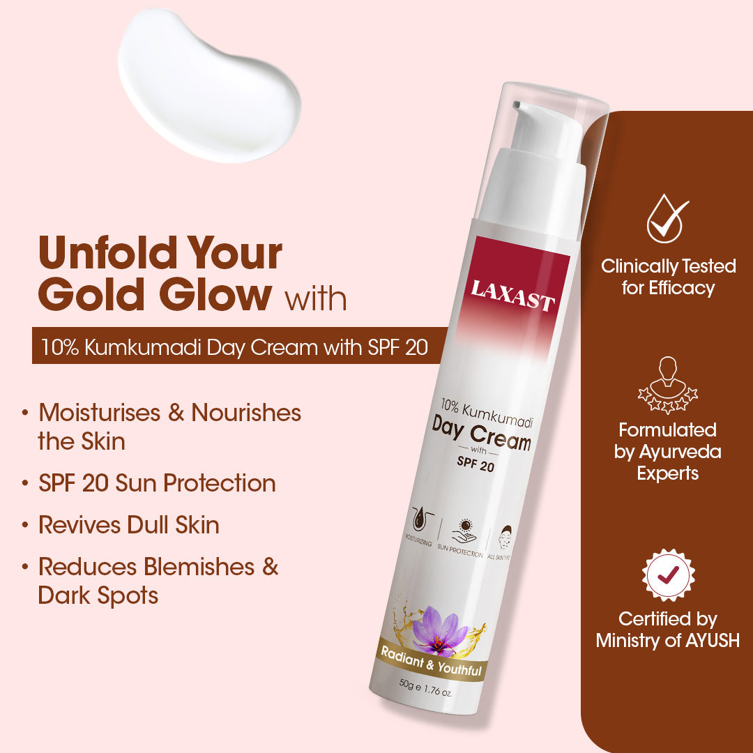 LAXAST Kumkumadi Day Cream