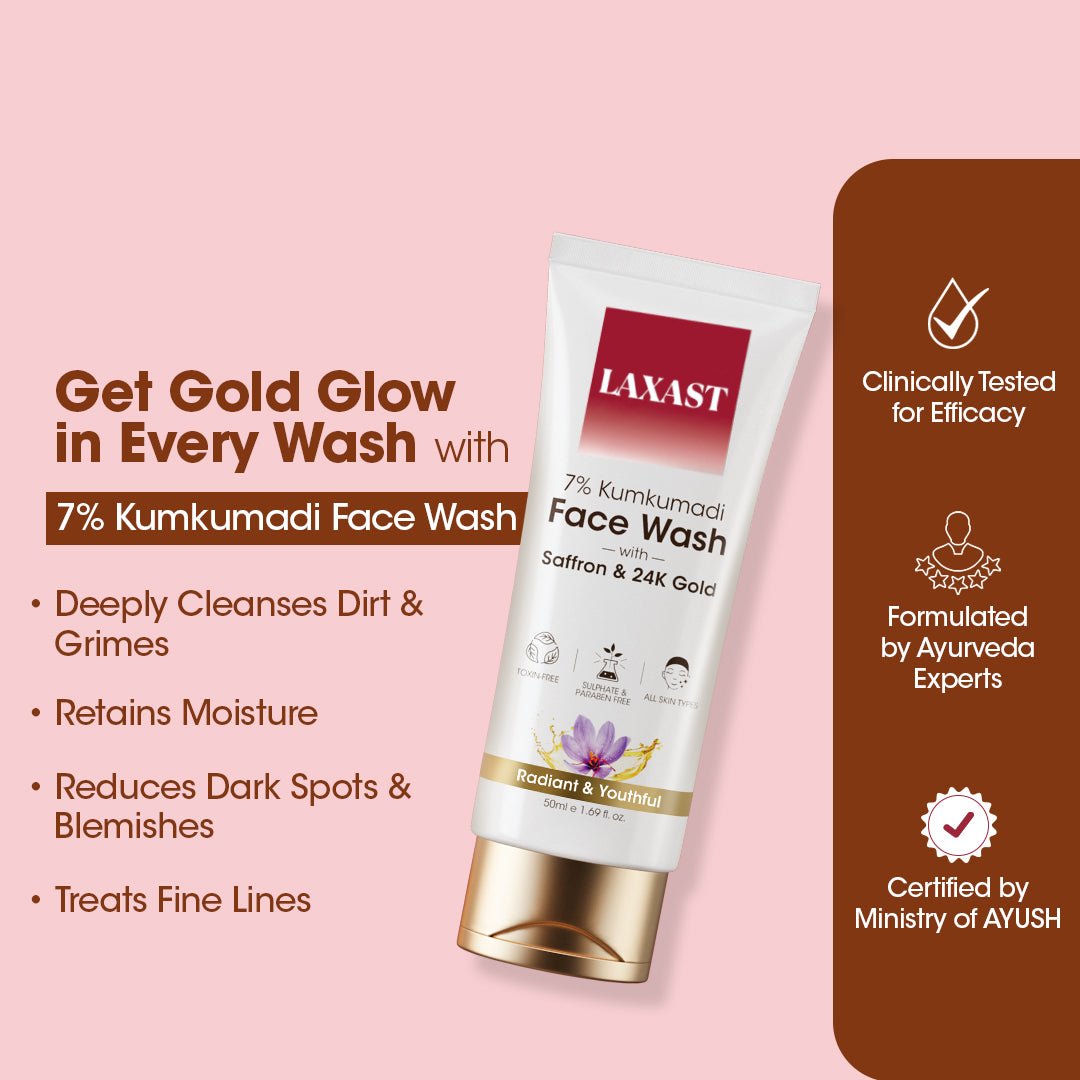 LAXAST Kumkumadi Face Wash