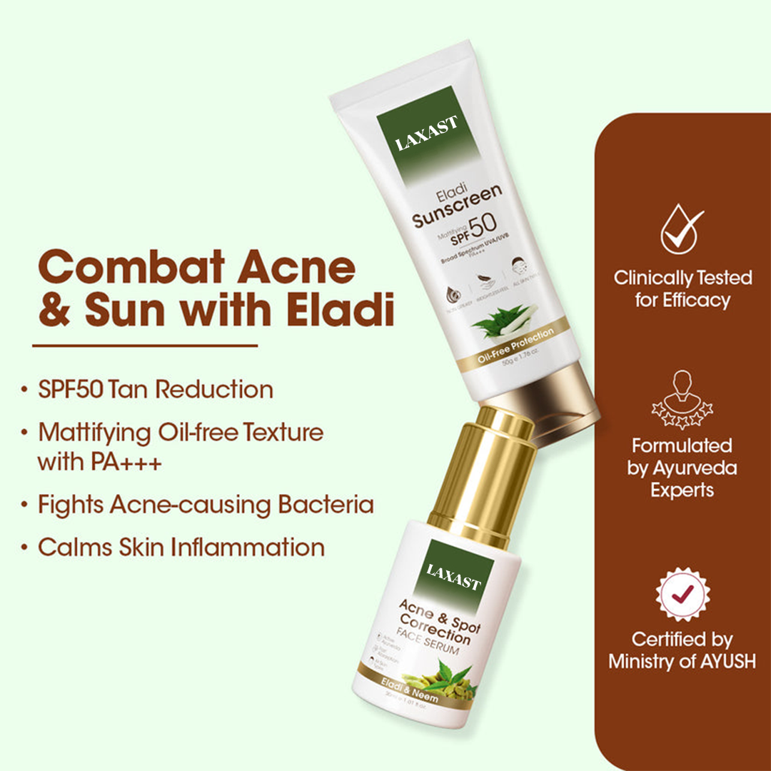 LAXAST Eladi Acne Control Combo